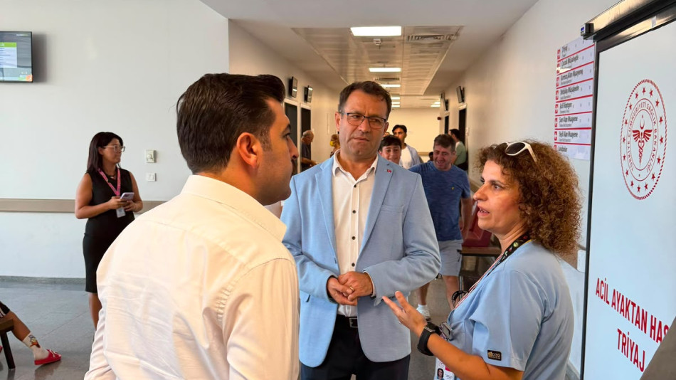 GENEL BAŞKANIMIZ OSMAN KAYA'DAN MARMARİS DEVLET HASTANESİ’NE ZİYARET!